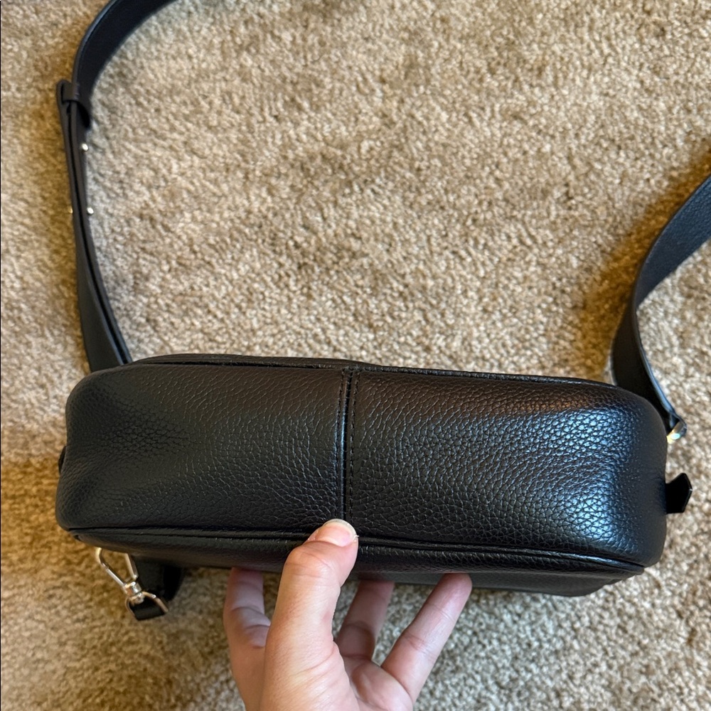 Kate Spade Black Pebbled Leather Shoulder Bag - Picture 4 of 11